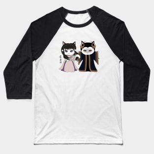 Love Between Fairy And Devil Cats Baseball T-Shirt
